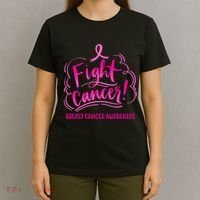 Fight Breast Cancer Awareness T-Shirt thumb 4