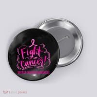 Fight Breast Cancer Awareness Button thumb 0