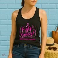 Fight Breast Cancer Awareness Women's Tank Top thumb 2