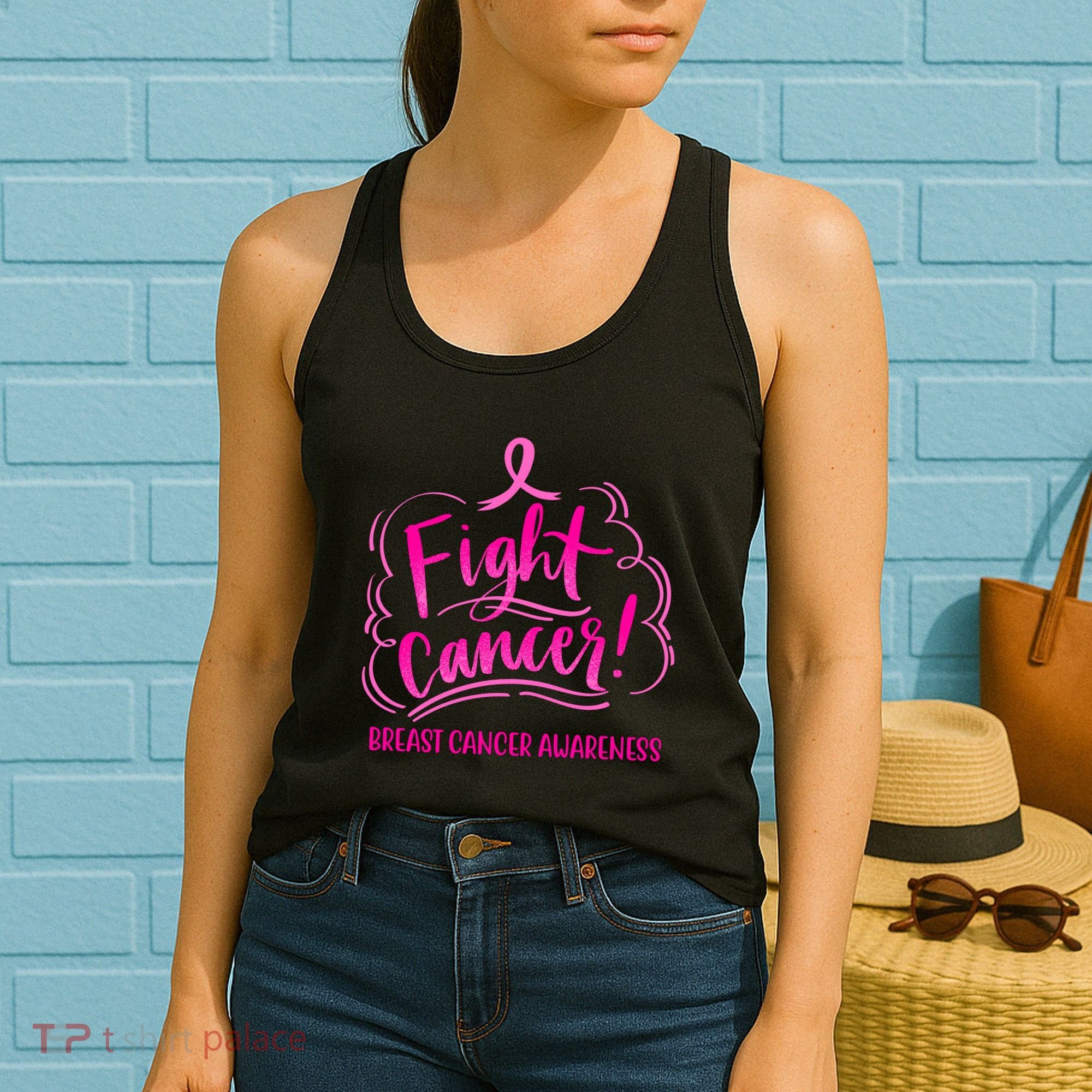 Fight Breast Cancer Awareness Women's Tank Top