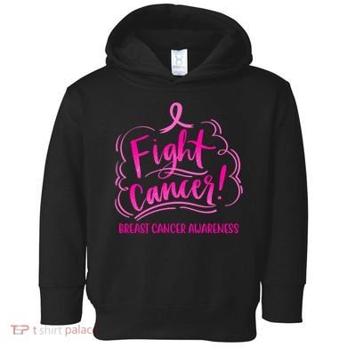 Fight Breast Cancer Awareness Toddler Hoodie
