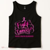 Fight Breast Cancer Awareness Tank Top thumb 2