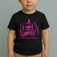 Fight Breast Cancer Awareness Toddler T-Shirt thumb 2