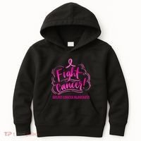 Fight Breast Cancer Awareness Kids Hoodie thumb 0