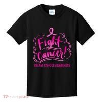 Fight Breast Cancer Awareness Kids T-Shirt thumb 0