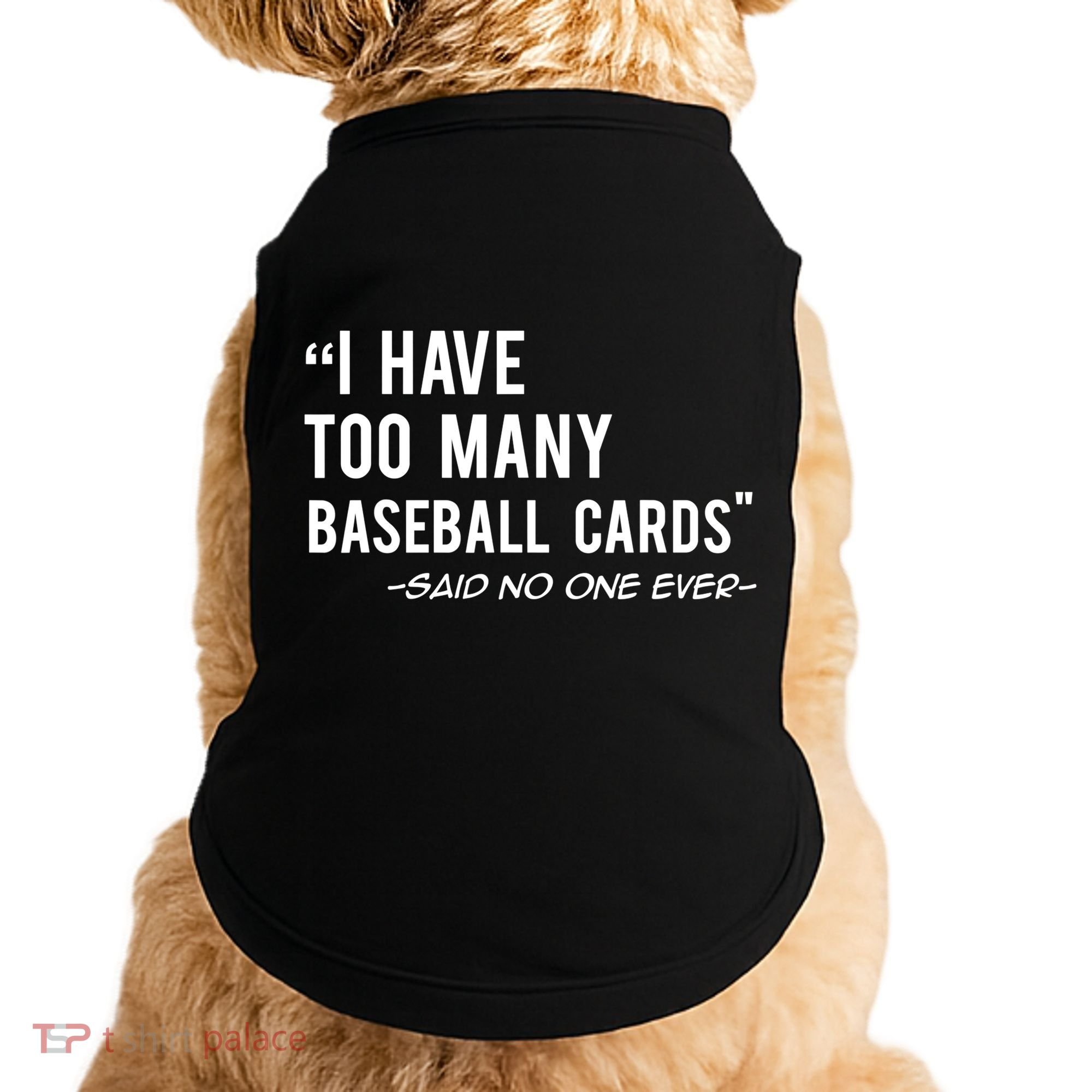 Funny Baseball Cards Collector Gift TShirt TShirt Doggie Tank