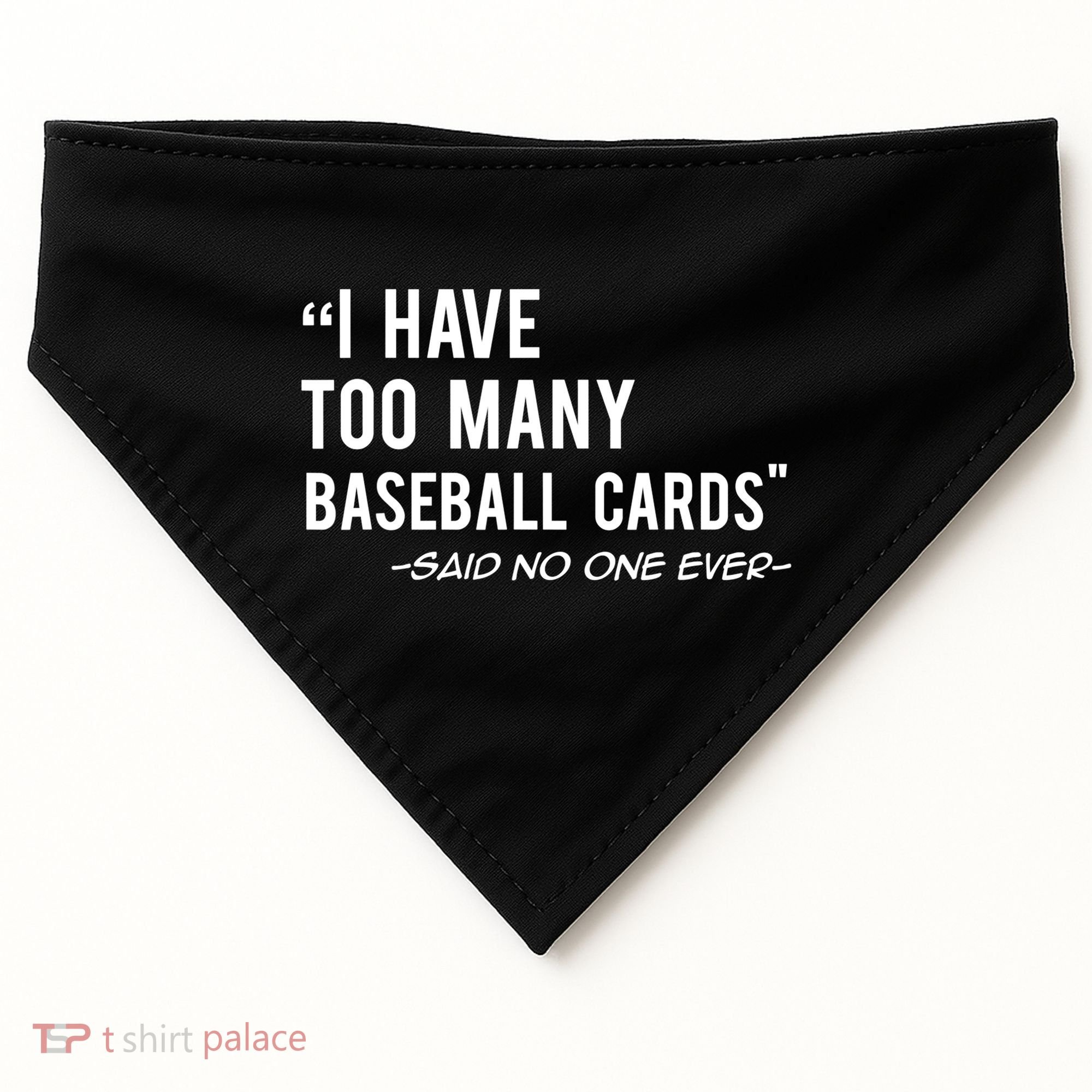 Funny Baseball Cards Collector Gift TShirt TShirt USA-Made Doggie Bandana