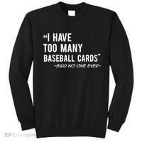 Funny Baseball Cards Collector Gift TShirt TShirt Sweatshirt thumb 0