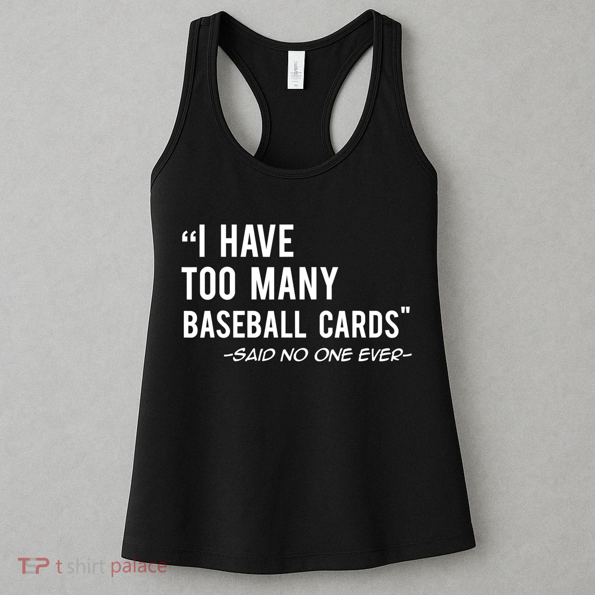Funny Baseball Cards Collector Gift TShirt TShirt Women's Tank Top