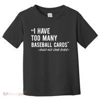 Funny Baseball Cards Collector Gift TShirt TShirt Toddler T-Shirt thumb 0