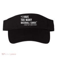 Funny Baseball Cards Collector Gift TShirt TShirt Visor thumb 0