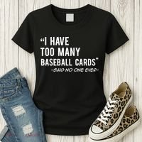 Funny Baseball Cards Collector Gift TShirt TShirt Women's T-Shirt thumb 3