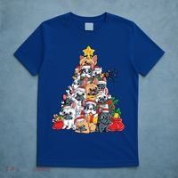 French Bulldog Christmas Tree Dog Santa Xmas Funny Gift Boys Cool Gift T-Shirt thumb 5