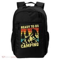 Funny Bigfoot Camping Ready To Go Camping Backpack thumb 0