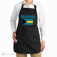 Flag Bahamas Cool Fashion Bahamian Flags Gift Apron thumb 2