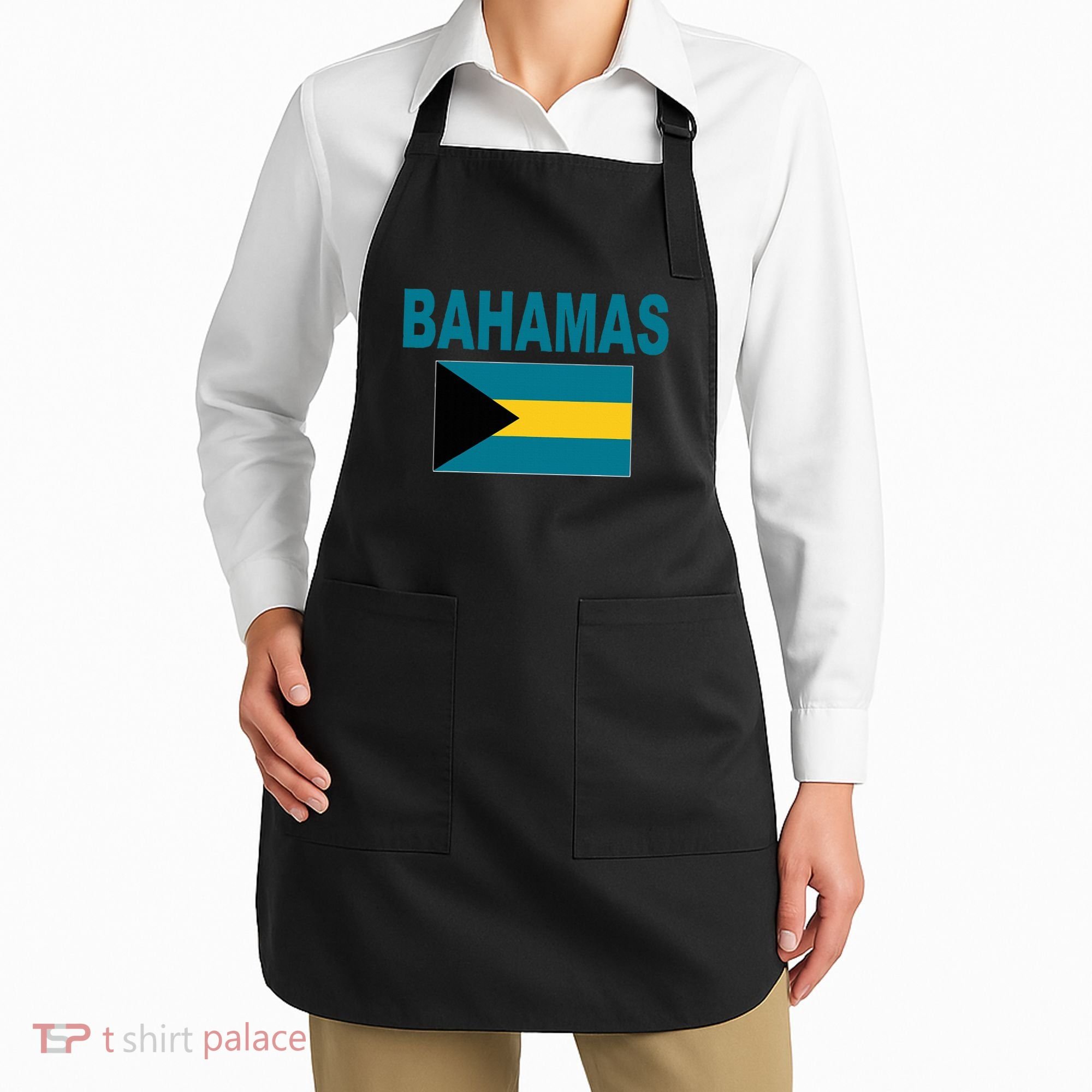 Flag Bahamas Cool Fashion Bahamian Flags Gift Apron