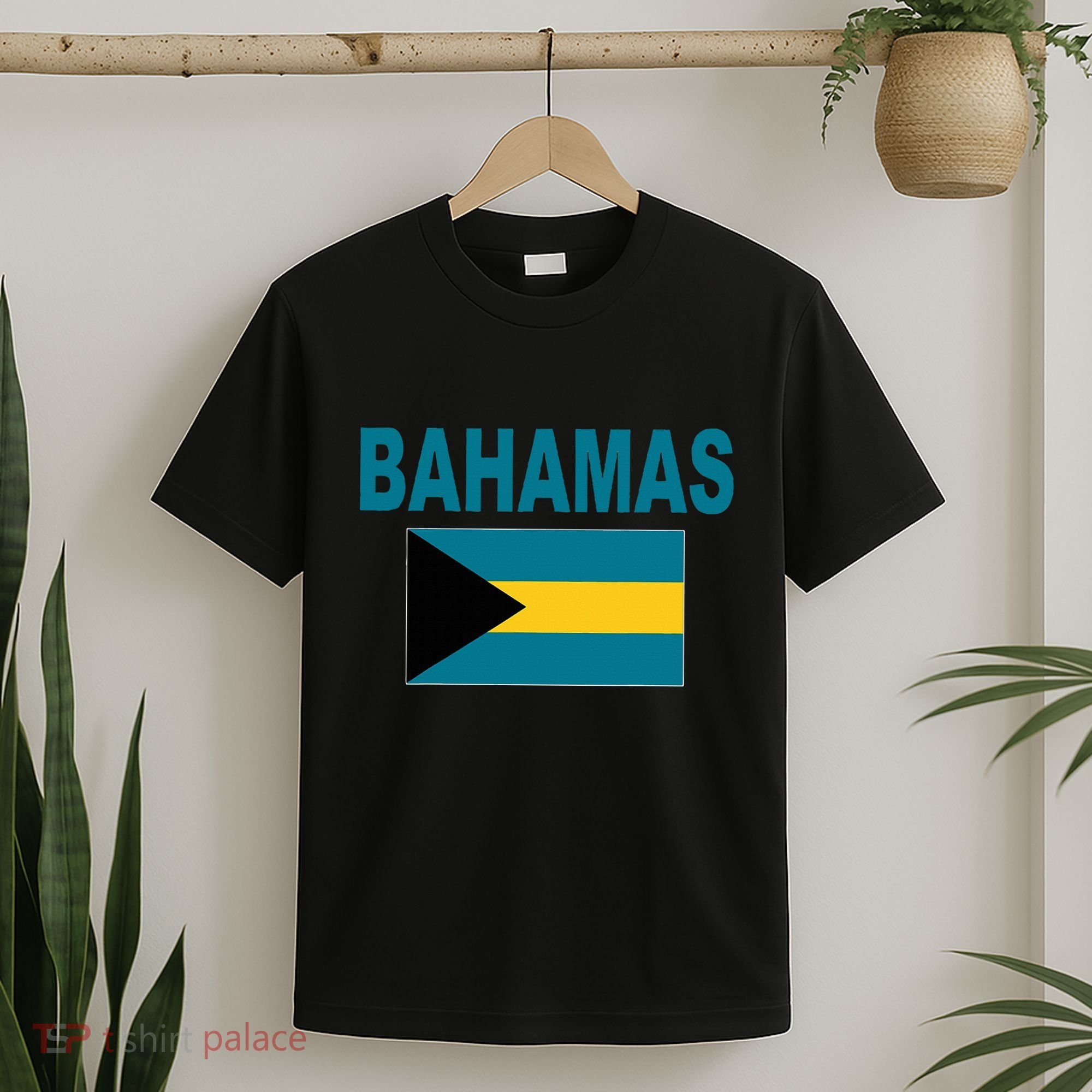 Flag Bahamas Cool Fashion Bahamian Flags Gift T-Shirt