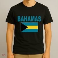 Flag Bahamas Cool Fashion Bahamian Flags Gift T-Shirt thumb 3