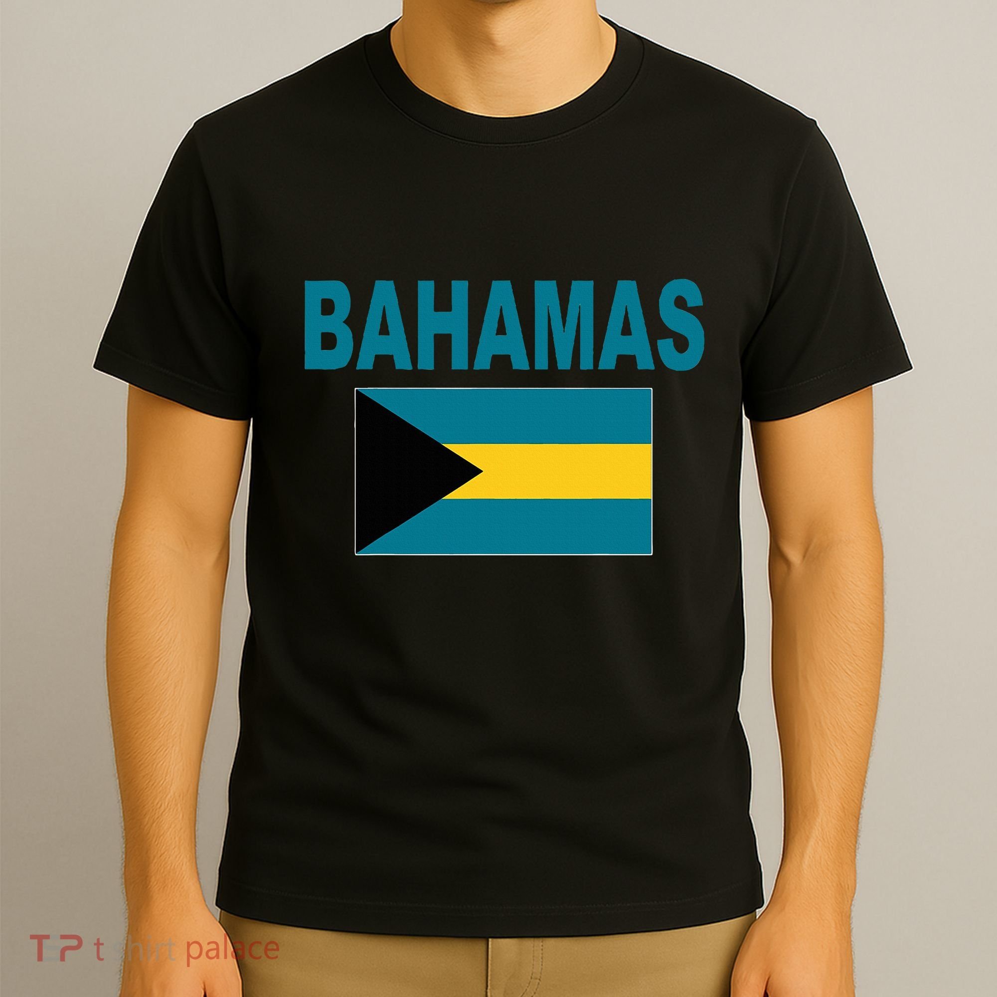 Flag Bahamas Cool Fashion Bahamian Flags Gift T-Shirt