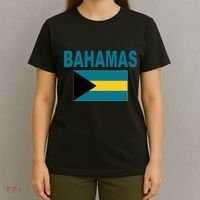 Flag Bahamas Cool Fashion Bahamian Flags Gift T-Shirt thumb 4