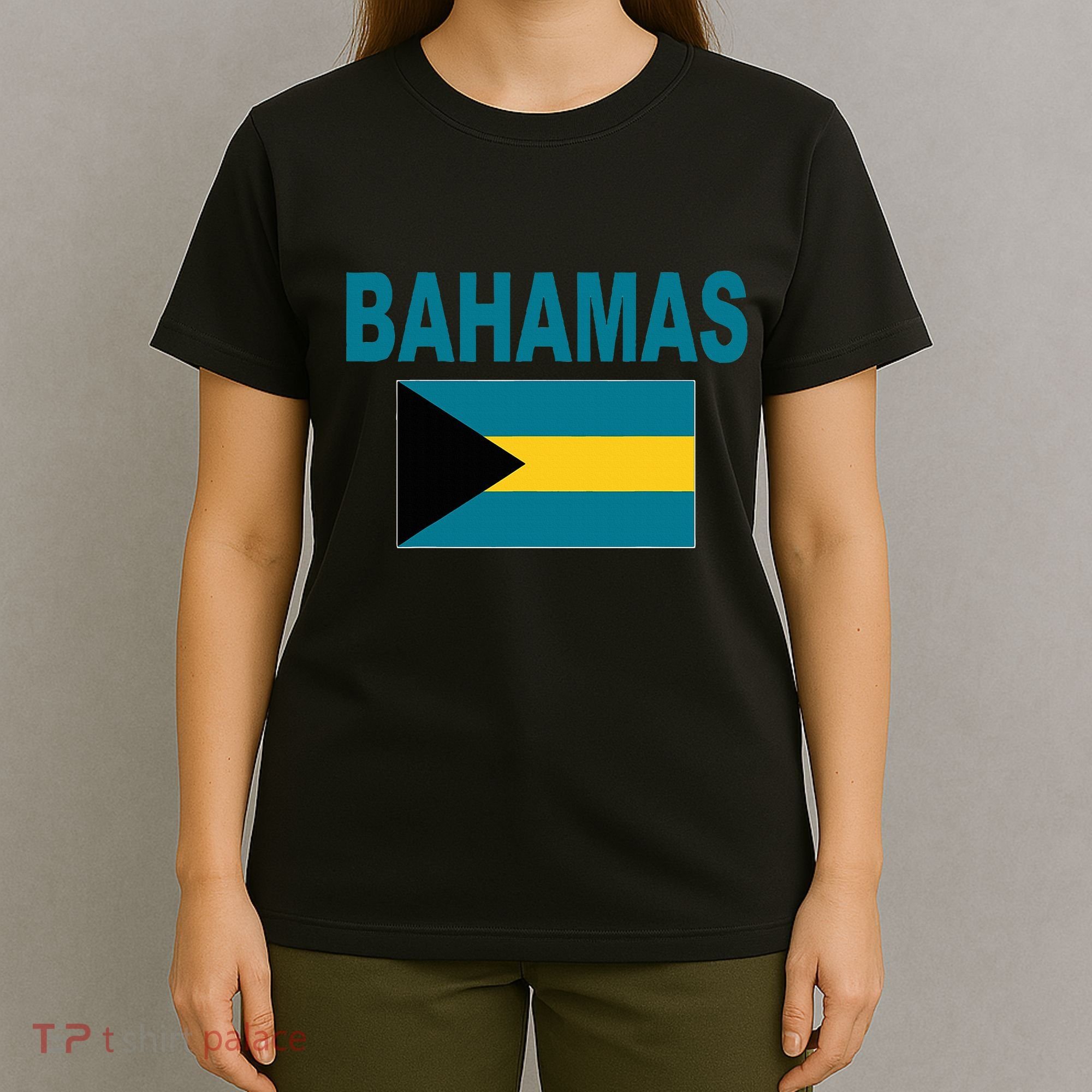 Flag Bahamas Cool Fashion Bahamian Flags Gift T-Shirt