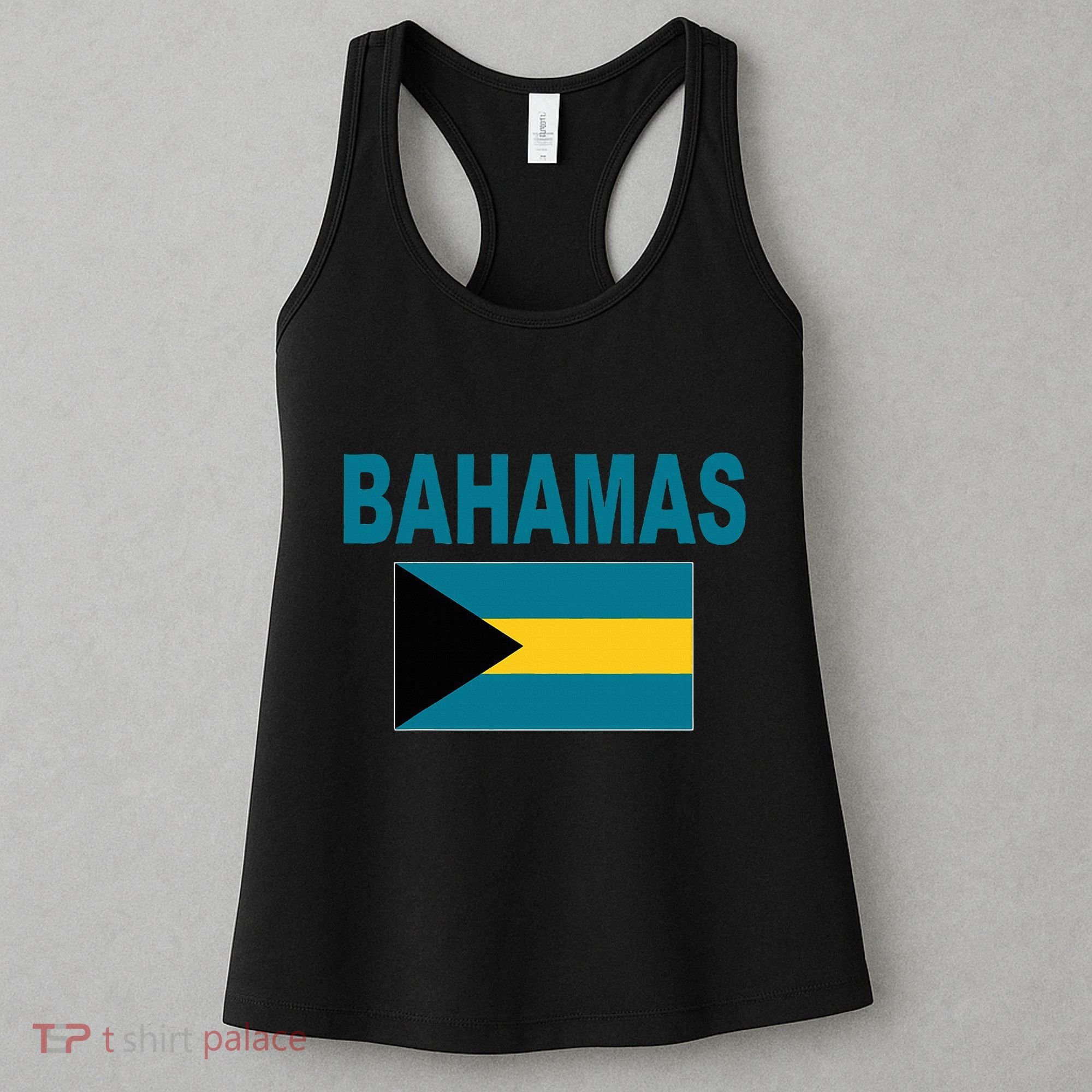 Flag Bahamas Cool Fashion Bahamian Flags Gift Women's Tank Top