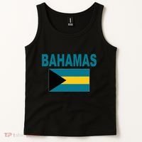 Flag Bahamas Cool Fashion Bahamian Flags Gift Tank Top thumb 2