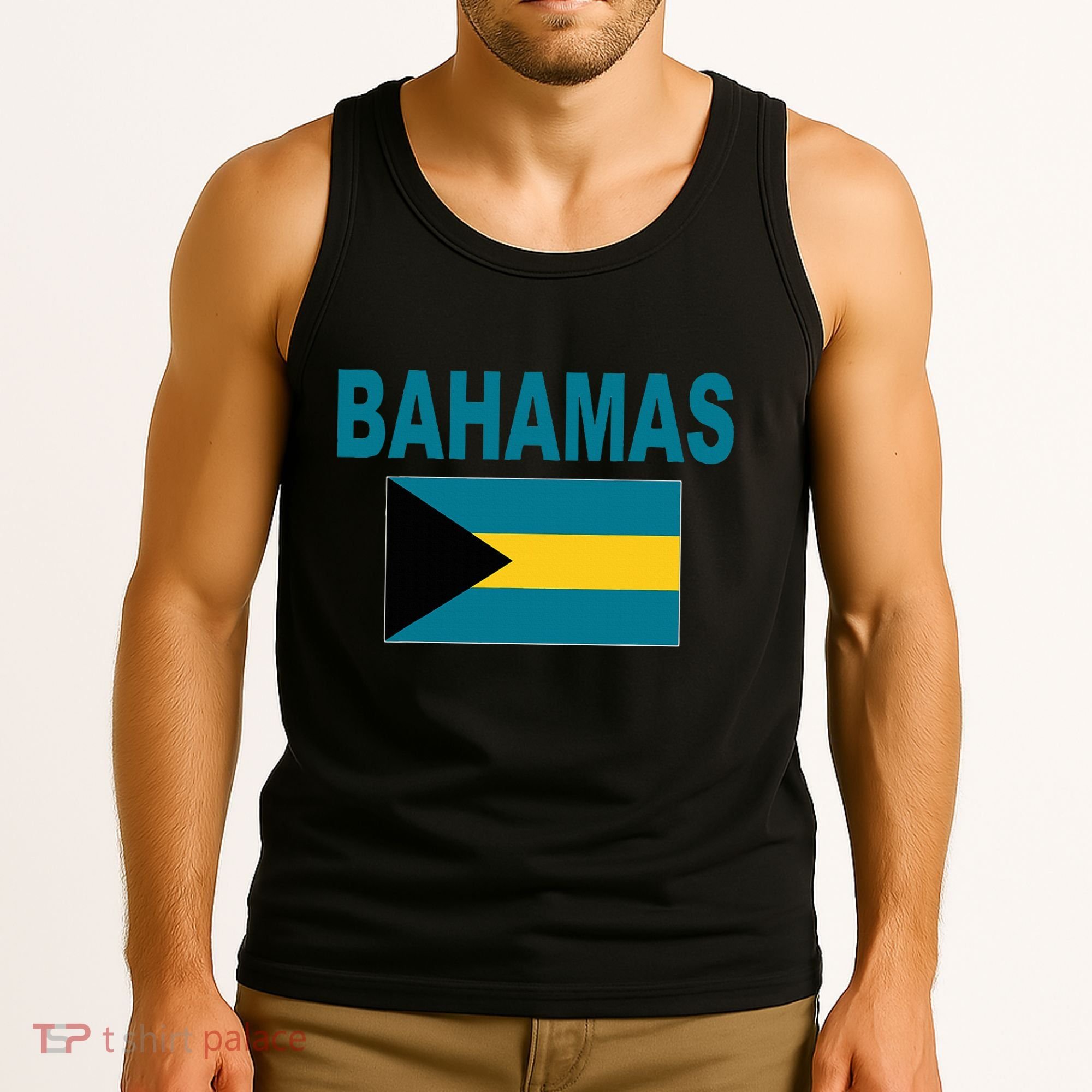 Flag Bahamas Cool Fashion Bahamian Flags Gift Tank Top