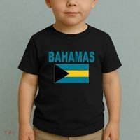 Flag Bahamas Cool Fashion Bahamian Flags Gift Toddler T-Shirt thumb 2