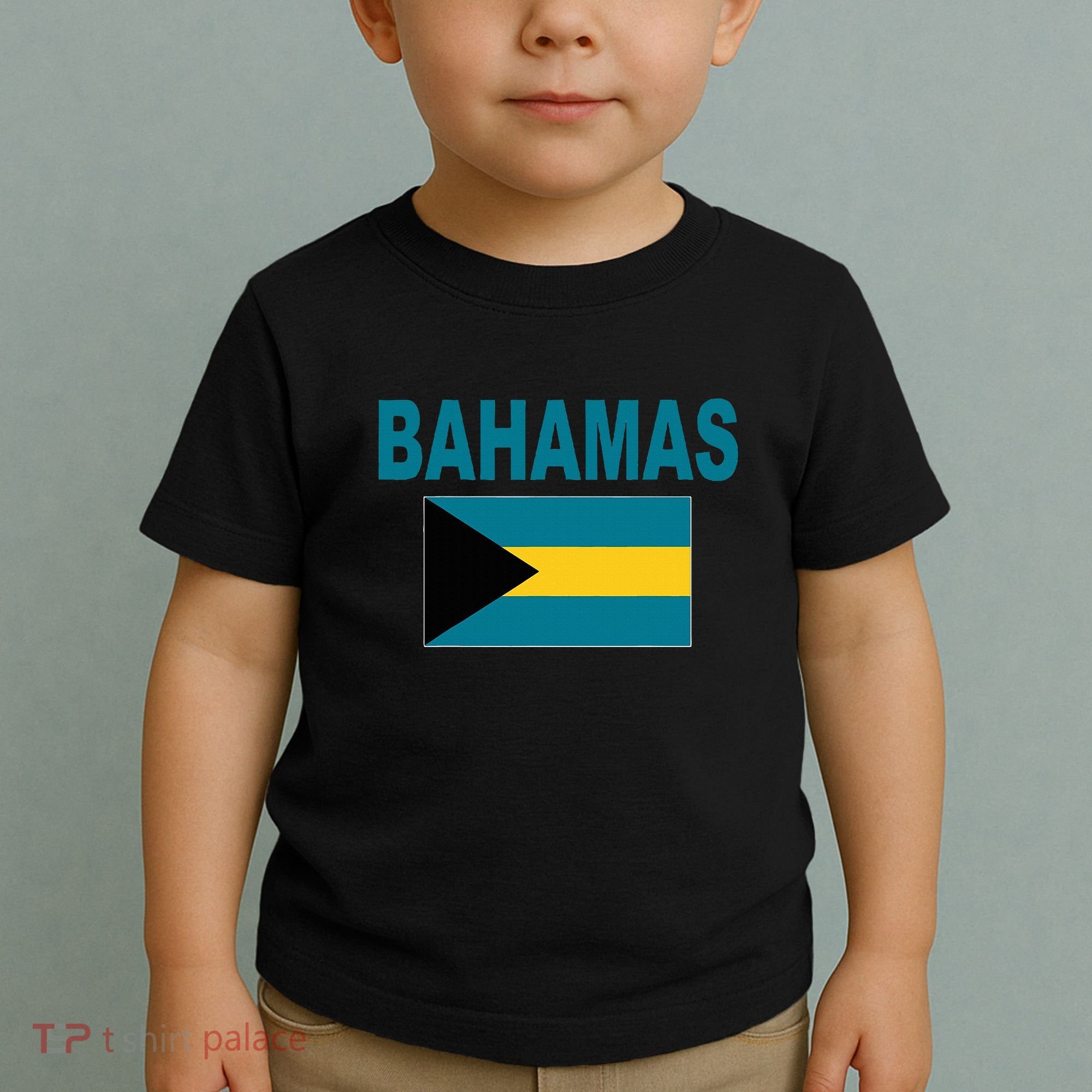 Flag Bahamas Cool Fashion Bahamian Flags Gift Toddler T-Shirt