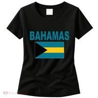 Flag Bahamas Cool Fashion Bahamian Flags Gift Women's T-Shirt thumb 0