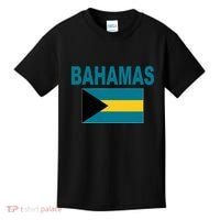 Flag Bahamas Cool Fashion Bahamian Flags Gift Kids T-Shirt thumb 0