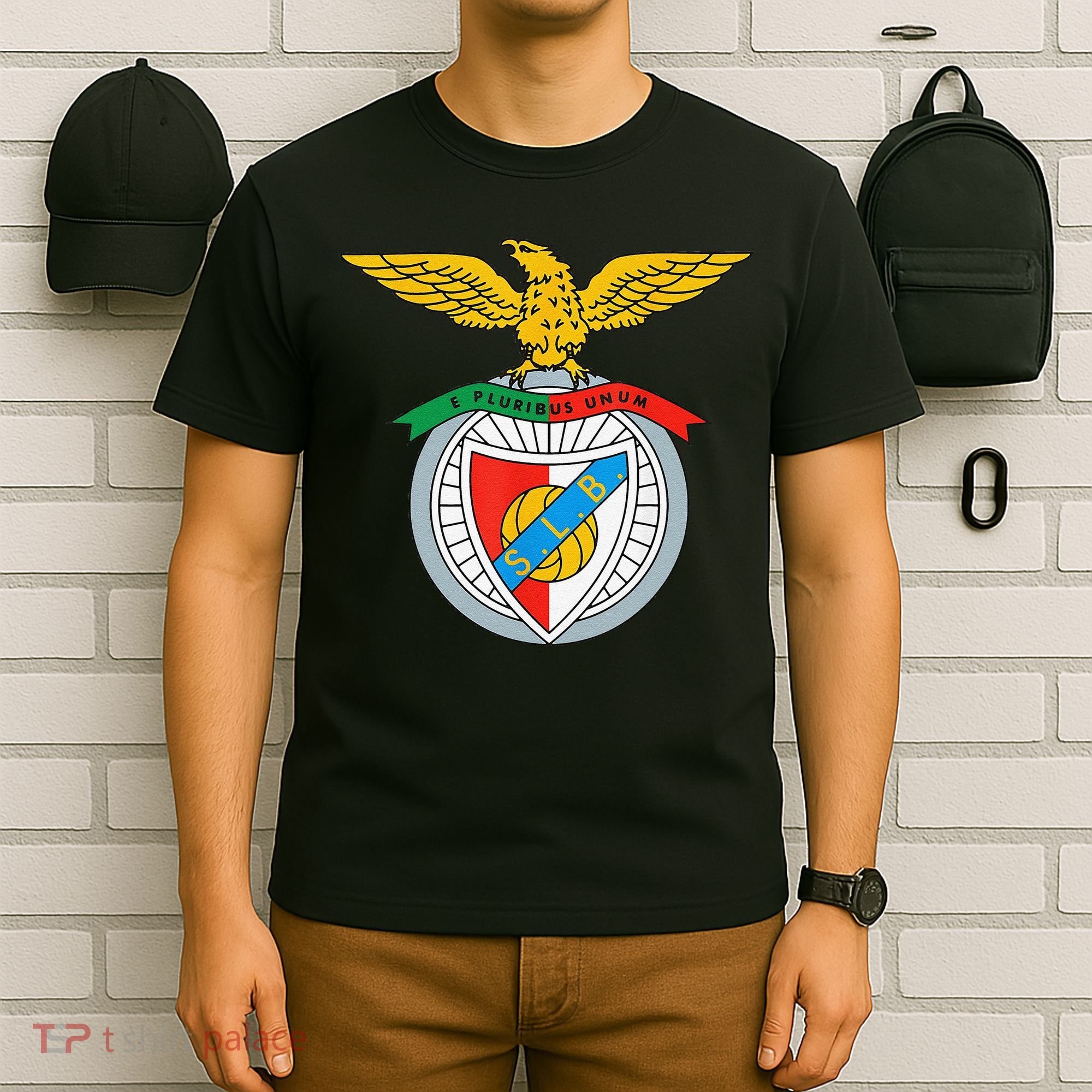 Funny Benfica Club Supporter Fan Portugal Portuguese T-Shirt