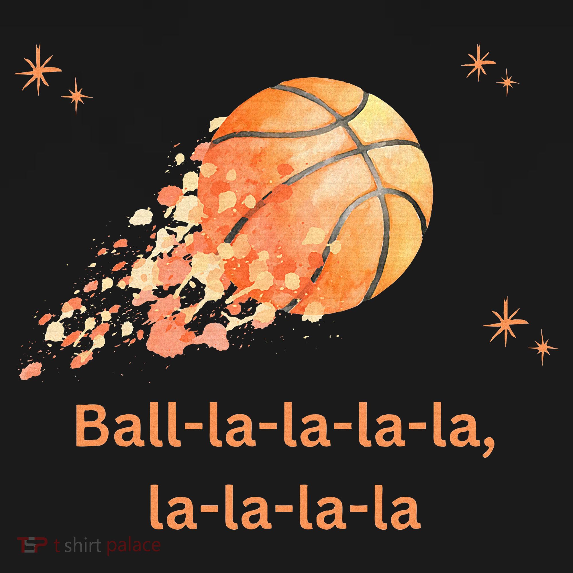Funny Basketball Christmas Xmas Holiday Hoops Ball La La Hoodie