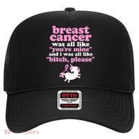 Funny Breast Cancer Survivor Bitch Please Unicorn Hat thumb 0