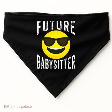 Future Babysitter Cool Future Babysitter USA-Made Doggie Bandana