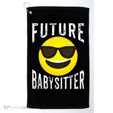 Future Babysitter Cool Future Babysitter Golf Towel