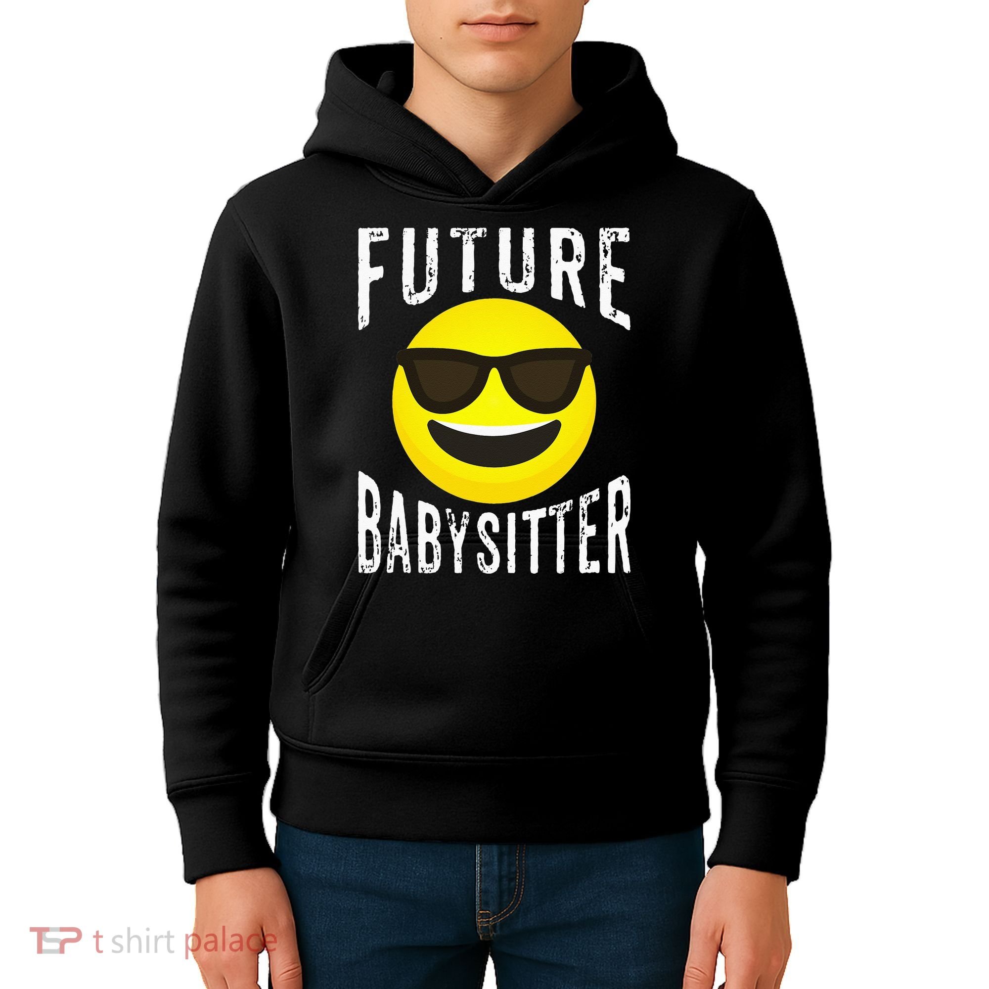 Future Babysitter Cool Future Babysitter Kids Hoodie