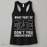 Funny Basketball Coach Gift For Men Women Tactic Diagram Board Gift Women's Tank Top thumb 3