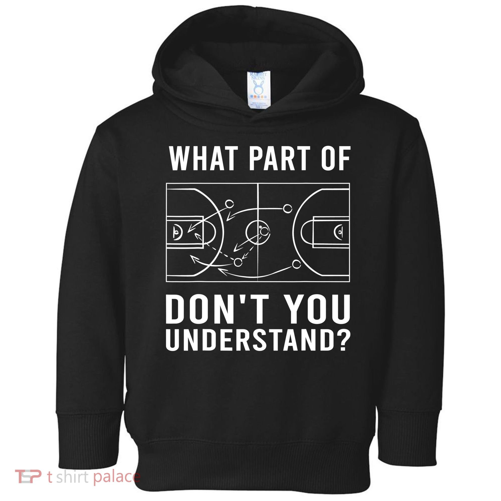 Funny Basketball Coach Gift For Men Women Tactic Diagram Board Gift Toddler Hoodie