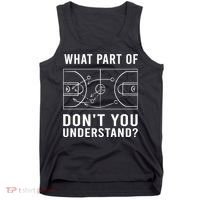 Funny Basketball Coach Gift For Men Women Tactic Diagram Board Gift Tank Top thumb 0