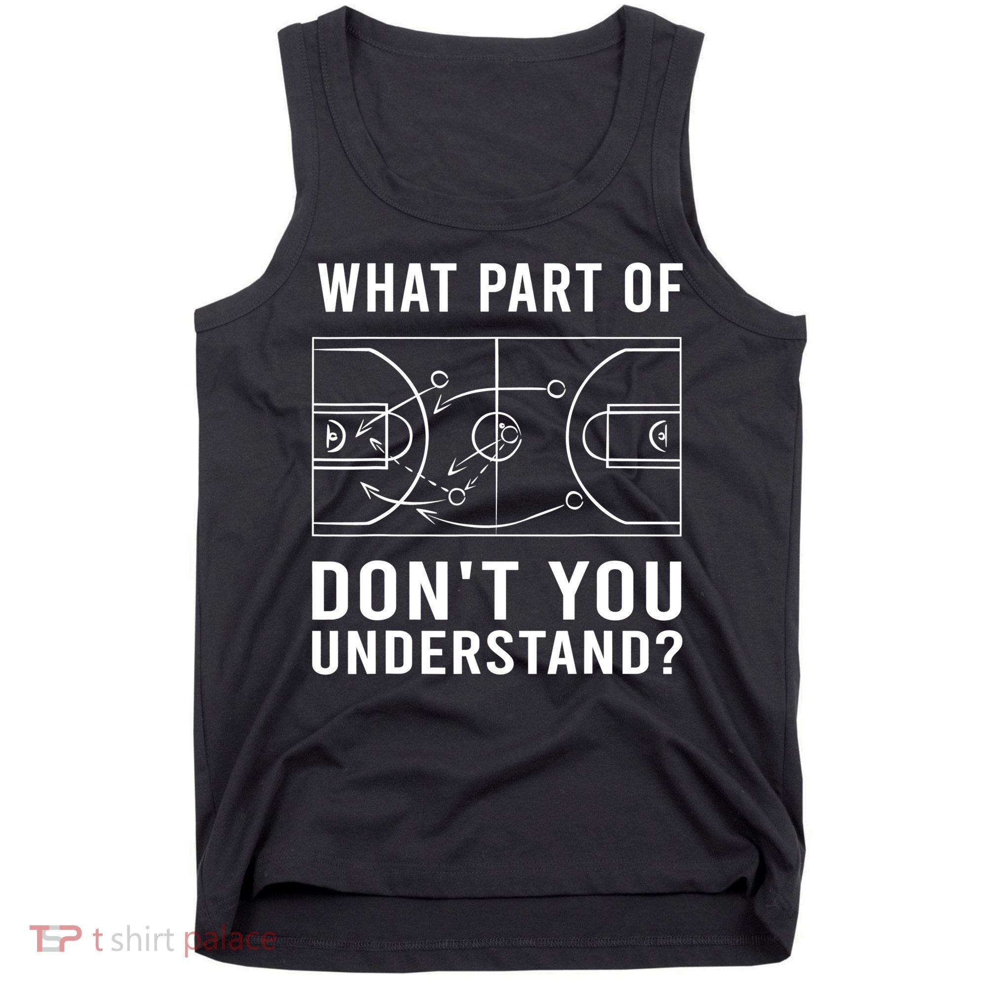Funny Basketball Coach Gift For Men Women Tactic Diagram Board Gift Tank Top