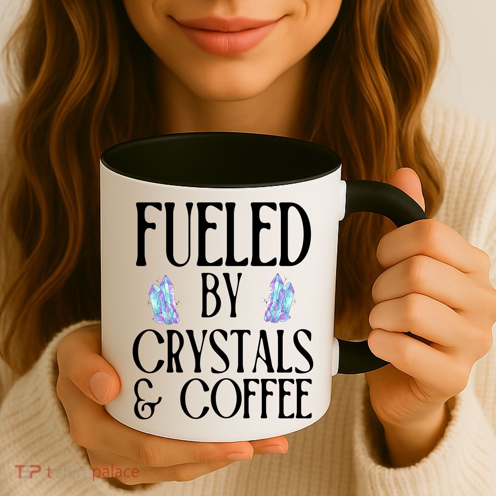 Fueled By Crystals & Coffee Coffee Mug