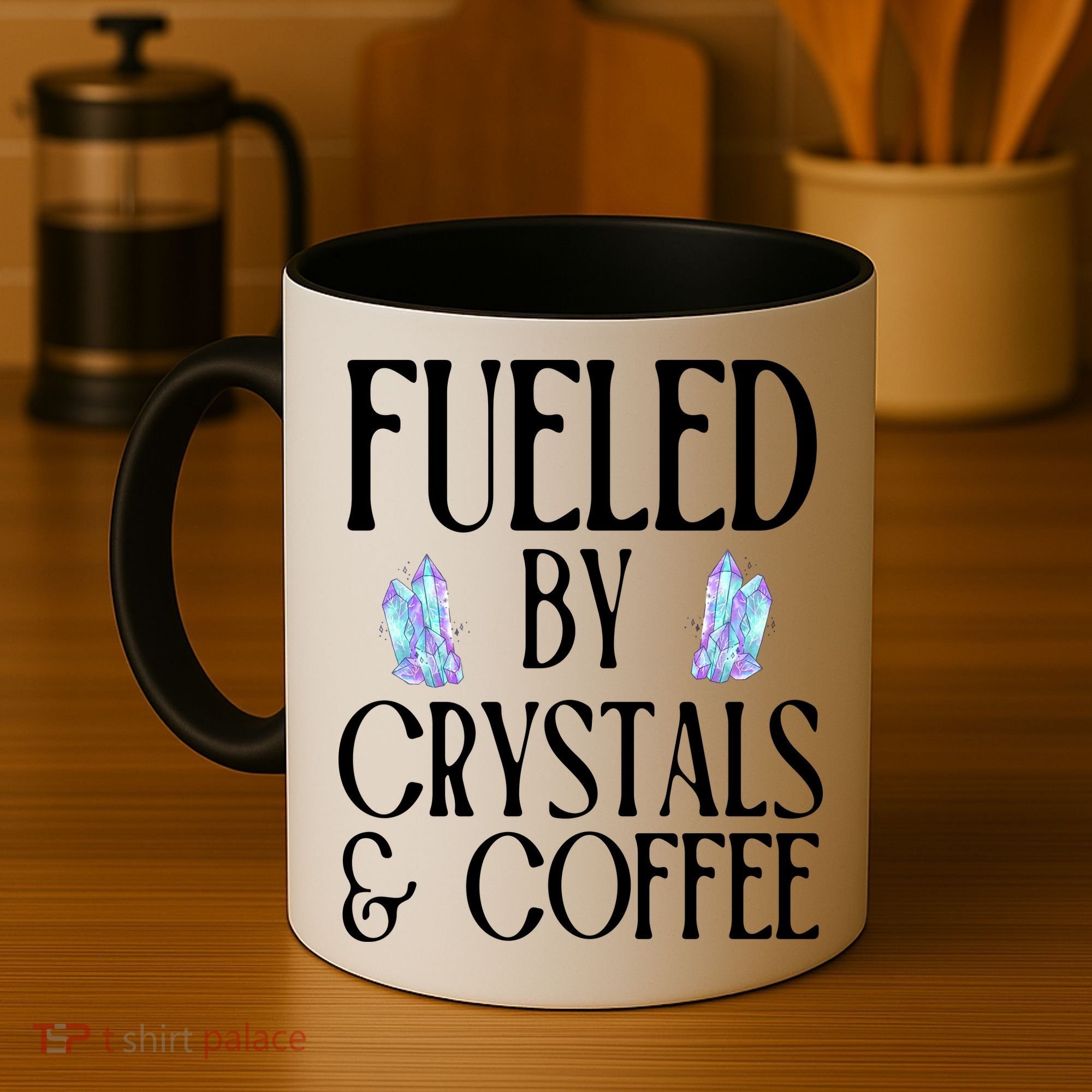 Fueled By Crystals & Coffee Coffee Mug