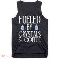 Fueled By Crystals & Coffee Tank Top thumb 0