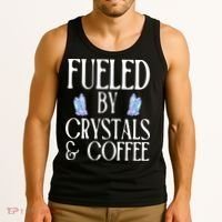 Fueled By Crystals & Coffee Tank Top thumb 3