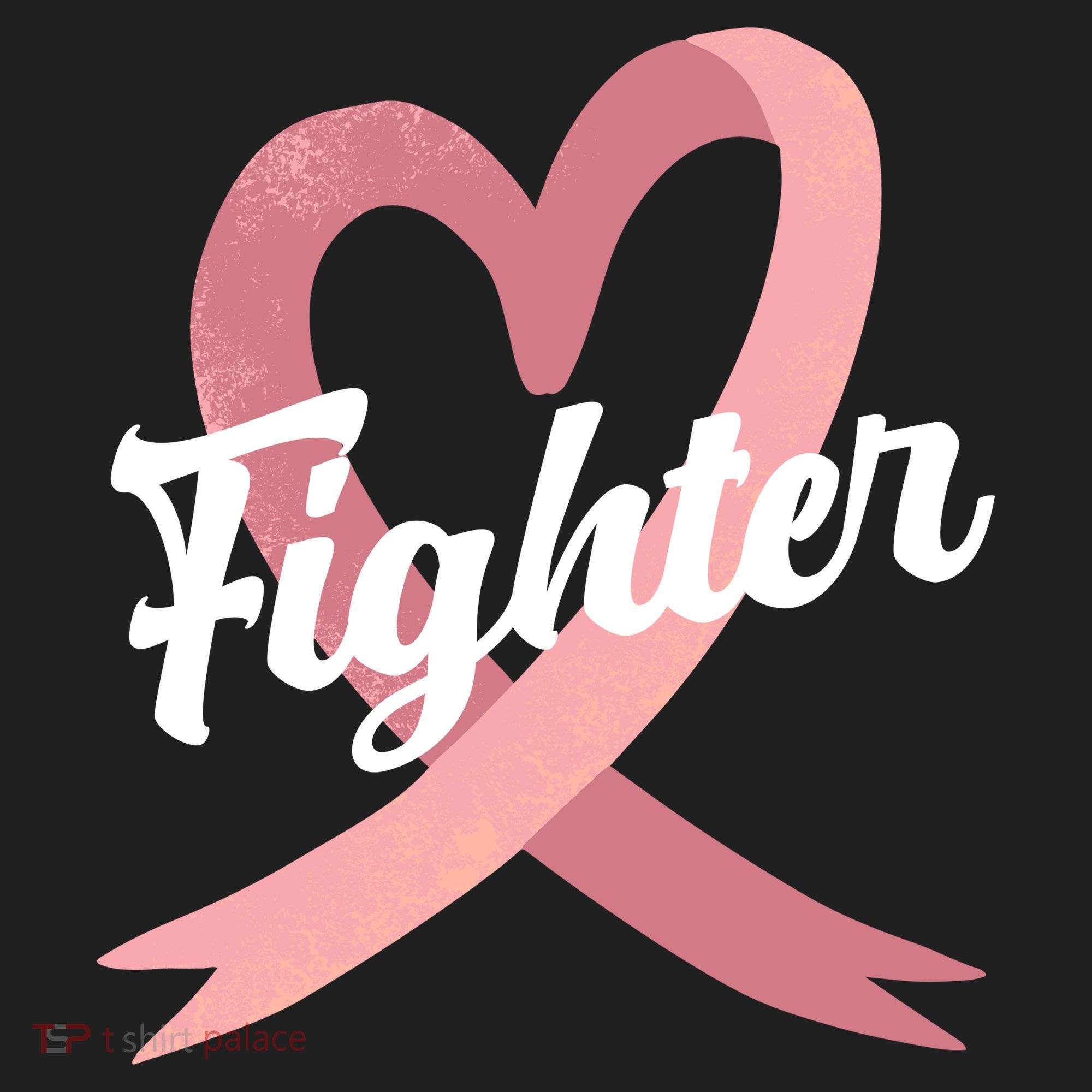 Fighter Breast Cancer Awareness Heart Hat