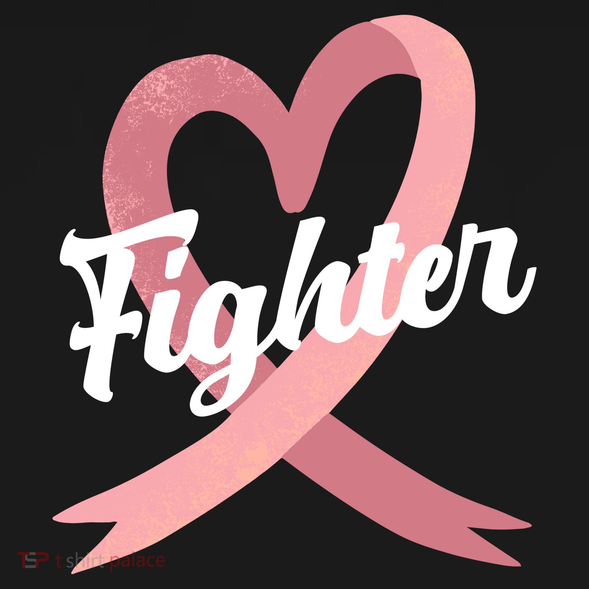 Fighter Breast Cancer Awareness Heart Toddler Hoodie