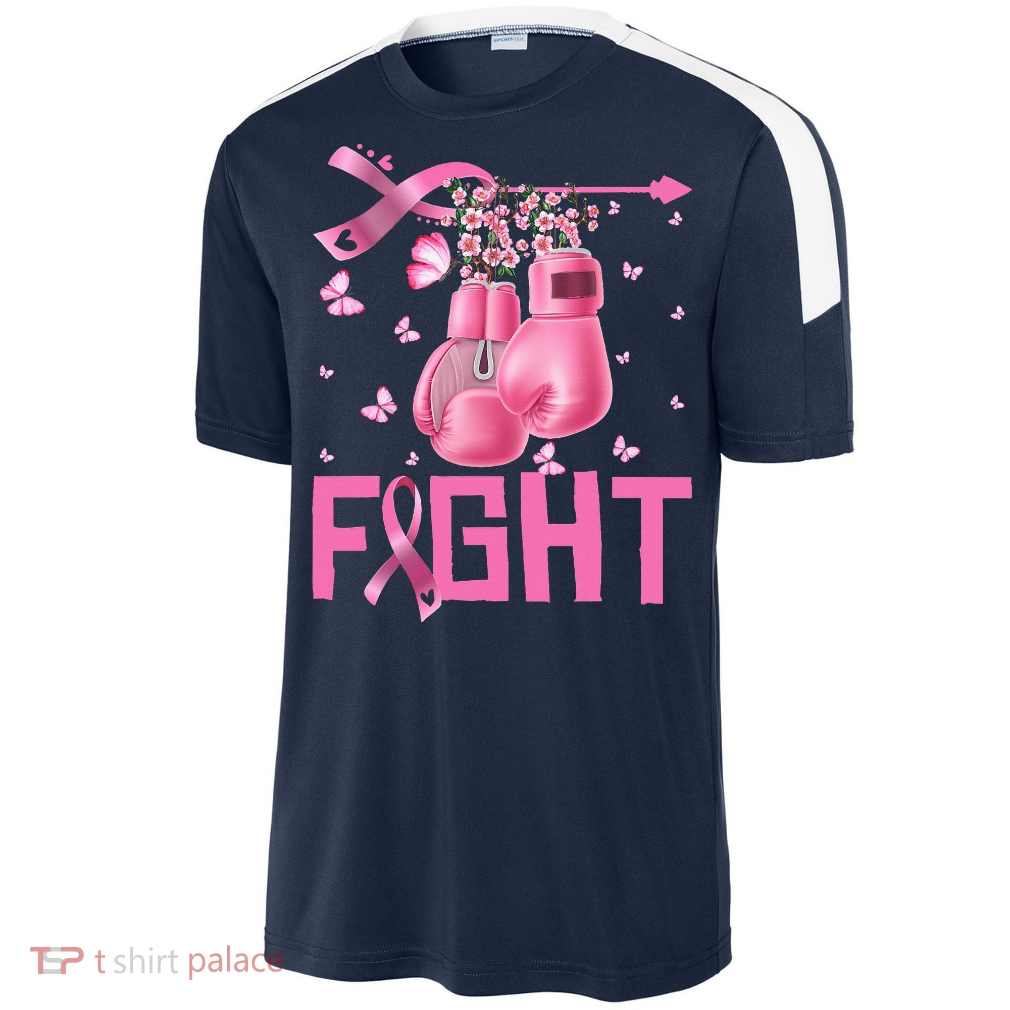 Fight Breast Cancer Awareness Boxing Gloves Warrior Sport-Tek Competitor United Soccer Jersey