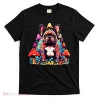 French Bulldog Colorful Pop Art Mushroom Dog Lover T-Shirt thumb 0